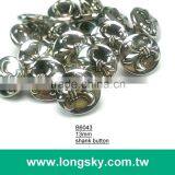 (#B6043/13mm) Taiwan Made Lance Pattern Small Shank Buttons for Youngs Shirt thumbnail-2