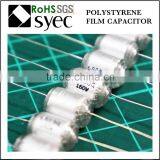 Factory Brand Axial Lead 120pF 63V Polystyrene Film Capacitor