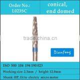 HP Shank Medium Cross Cut Tungsten Carbide Grinding Bur thumbnail-1