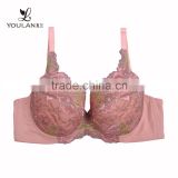 China Manufacturer Best Selling Underwired Lace Thin Cup Big Bra
