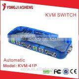 Mini PS2 Switch Box 4 Port Fiber Switch