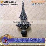 Chinese Wrought Iron Forged Spear Head thumbnail-1