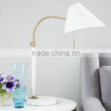 11.23-15 1950s and '60s Slim Profile and Cone-shaped Shade Are Inspired Vintage Mid Century Task Table Lamp Quality Choice thumbnail-1