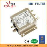 High Quality Three Phase EMI Power Line Filter,10A 380V