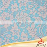 High quality fashion nylon lace fabric wholesale for lady's dress