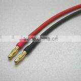 Banana Plug Charging Adapter Gold Plated 4mm Male Banana Plug