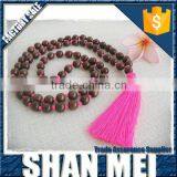 Natural Wood Bead Prayer Bracelets,Buddhist Wooden Rosary Beaded Bracelets thumbnail-5