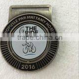 Factory Wholesale Price Custom Sports Medal,Canada Zinc Alloy Award Medal,antique Silver Medal,spinning Medal,bike Medal thumbnail-1