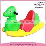 Nursery Furniture PE Plastic Playground Spring Rocking Horse thumbnail-2