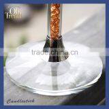 Wholesale Crystal Candle Holders/ Glass Handle/ Hurricane Candle Holders thumbnail-4