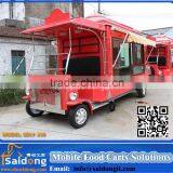2016 HOT SALES BEST QUALITY Unique Food Trailer Saidong Beautiful Food Van Commercial Snack Food Carts thumbnail-2