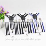 New 3 Clips Elastic Strap Adjustable Kids Suspenders British Style Warm Colors Braces Baby Adjustable Elastic Straps