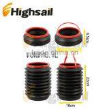 4L Black Folding Bucket thumbnail-1