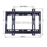 Universal Vesa 200x200mm Plasma Mount on Wall Small Size Fixed Lcd Led tv Mount for 14" - 32" Screen thumbnail-3