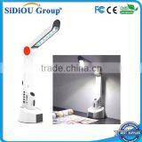 Plastic Solar Power Rechargeable Usb Led Flashlight Power Bank