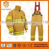 EN 469 standard firefighting clothing/uniform with 4 layer structure Aramid material-Ayonsafety