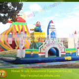 inflatable castle fun city, inflatable fun city aircraft castle