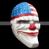 Halloween's Harvest Day 2 Games Flag Resin Ball Ornament Mask ,resin Cosplay Masks