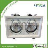 Anti-dazzle LED Grille Light 70W Recessed COB LED Ceiling Grid Light