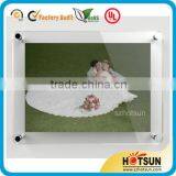 Custom Screw Design Acrylic Wall Mounted Photo Frame thumbnail-1
