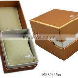 Leather Paper Watch Box