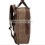 Multifunction Outdoor Waxed Canvas Backpack With Handle thumbnail-3