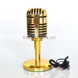 Home KTV Bluetooth 10 Meters Transfer Metal Material Acoustic Retro Microphone Bluetooth Speaker thumbnail-2