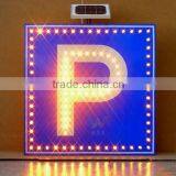Solar LED Parking Sign Indicator Warning Light Aluminium Shell thumbnail-1