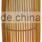 Rattan Bamboo Floor Lamp With Halogen Parts