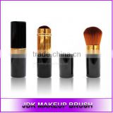 Hot sale Refillable Makeup brush Retracted cosmetic Blush Metal Makeup Powder Brushes makeup tools