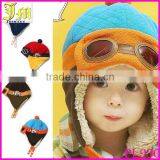 New Fashion Toddlers Warm Cap Hat Beanie Cool Baby Boy Girl Kids Infant Winter Pilot Aviator Cap