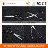Top Quality Factory Price Curved Engraved Stylish Barber Shears Hair Scissors thumbnail-2