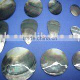 Polished Round Blacklip Mop Shell Blanks for Inlay Furniture