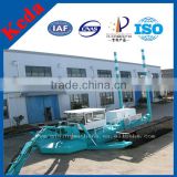 Mulitifuctional water king dredger with pilling