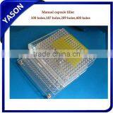 187 Holes Manual Capsule Filling Machine + Tamping Tool Size 00# thumbnail-1