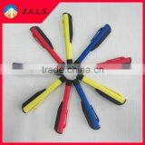 Colorful 6 LED Torch Rubber Print Light Pen thumbnail-5