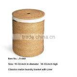 Classics Maize Covered Wicker Baskets Wholesale thumbnail-1