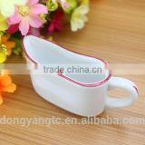 China Manufacturers Custom Design Ceramic 5pc Breakfast Tea Set thumbnail-6