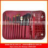 Luxury Package Oval Makeup Brush Set 10pcs thumbnail-1