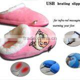 Newest Fashion Heated Slippers USB Warmer Shoes Electric USB Warm Slippers For Wholesale thumbnail-6