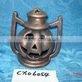 Ceramic Pumpkin Candle Holder thumbnail-1