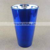 синий зеркальный стакан объемом 16 унций/стеклянные посуды thumbnail-1