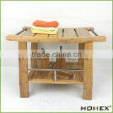 Nice Construction Bamboo Shower Bench/Homex_BSCI thumbnail-1
