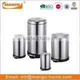 Fashion Stainless Steel Pedal Trash Bin thumbnail-1