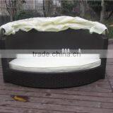 Leisure Poly Dog Bed Rattan Pet Bed With Canopy thumbnail-2
