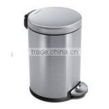 High Quality Stainless Steel Pedal Metal Trash Can Household Ash Bin Garbage Bin thumbnail-2