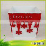 Exquisite Unique Flannelette and Metal Balcony Flower Pot thumbnail-6