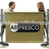 Metal Frame Cafe Barrier thumbnail-1