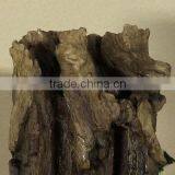 Hollowed Log Tabletop Water Fountain With LED Light thumbnail-3