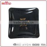 100% Melamine Custom Logo Printed Square Plastic Sweets Dishes thumbnail-1
